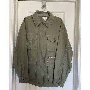 Top shop cotton cargo jacket